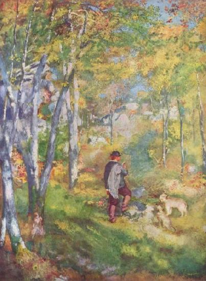 Pierre-Auguste Renoir Fontainebleau oil painting image